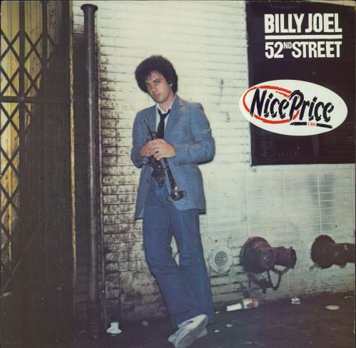 Billy Joel 52nd Street UK vinyl LP album (LP record) (521773)